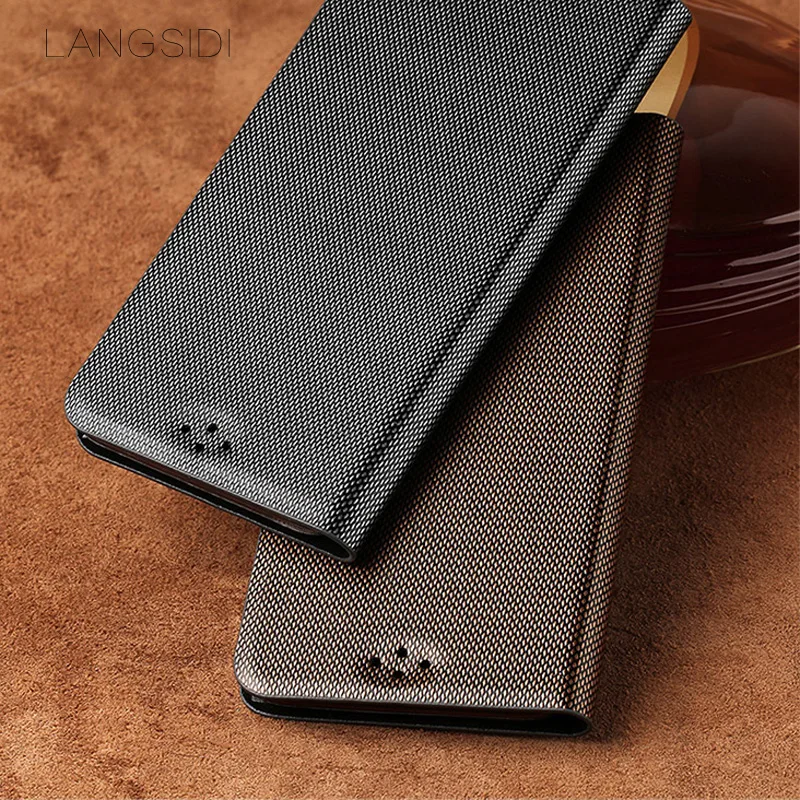 

wangcangli phone case Clamshell diamond pattern Magnetic deduction mobile phone case For huawei mate9pro mobile phone case