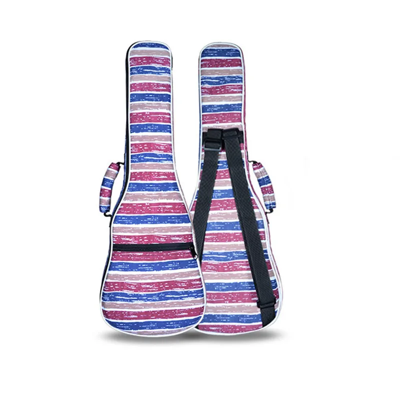 21 26 inch tenor soprano ukulele bag padded backpack cover soft colorful case shoulder straps pocket child gift New Professional ukulele case