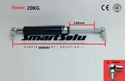 Бесплатная доставка 2 шт./лот 20 кг 44lb силы 300 мм x 120 мм авто Поддержка Лифт Опора упругий гаситель