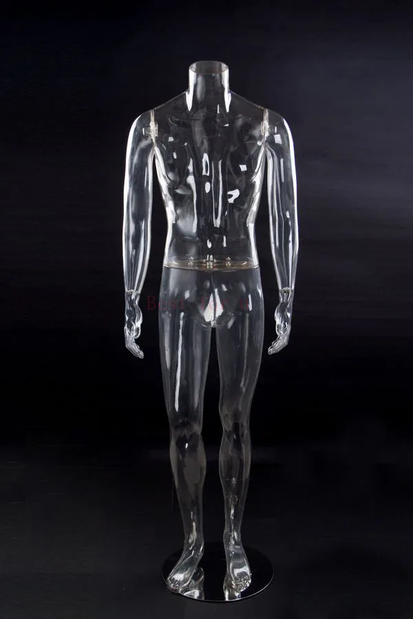 

High Level Professional Male Transparent Mannequin Manufacturer In China Hot Sale