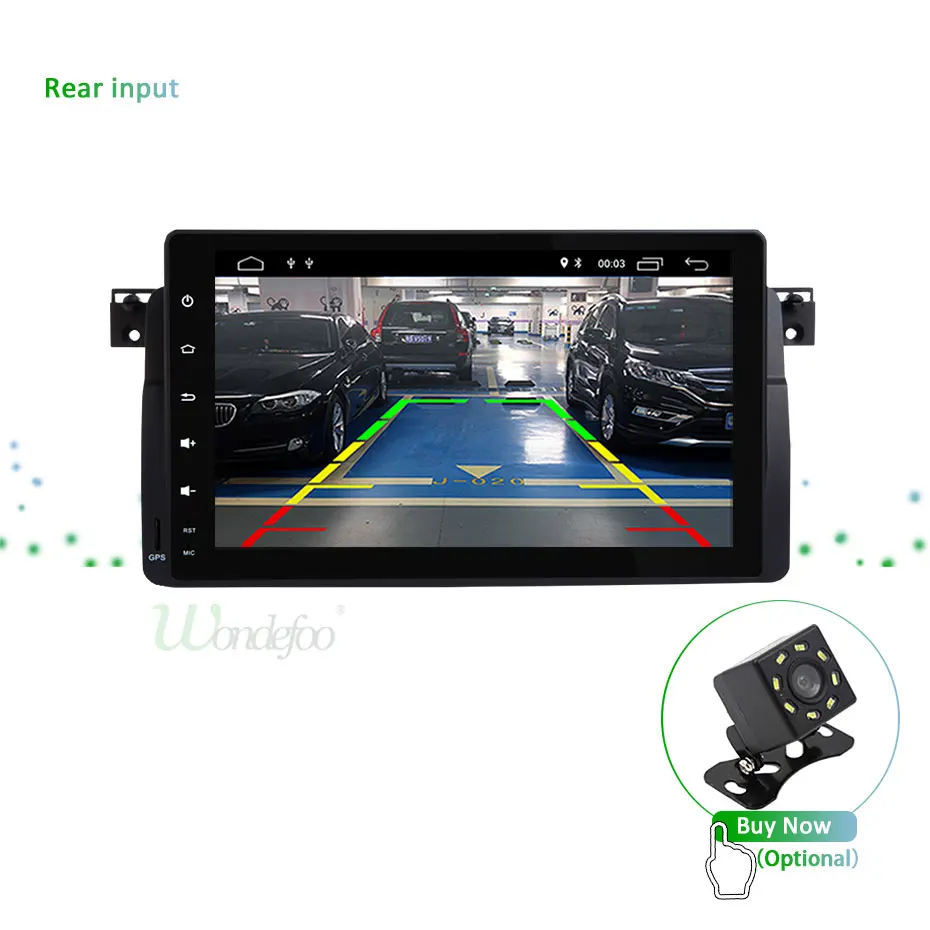 Best Android 9.0 DSP IPS screen 64G car GPS for BMW E46 M3 MG ZT Rover 75 320 navigation multimedia AV output carplay NO DVD player 32