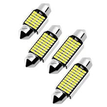 Гирлянда 31 мм 36 мм 39 мм 41 мм светодиодный светильник C5W C10W супер яркий 4014 SMD Canbus без ошибок авто Интерьер Doom лампа автомобильный Стайлинг светильник