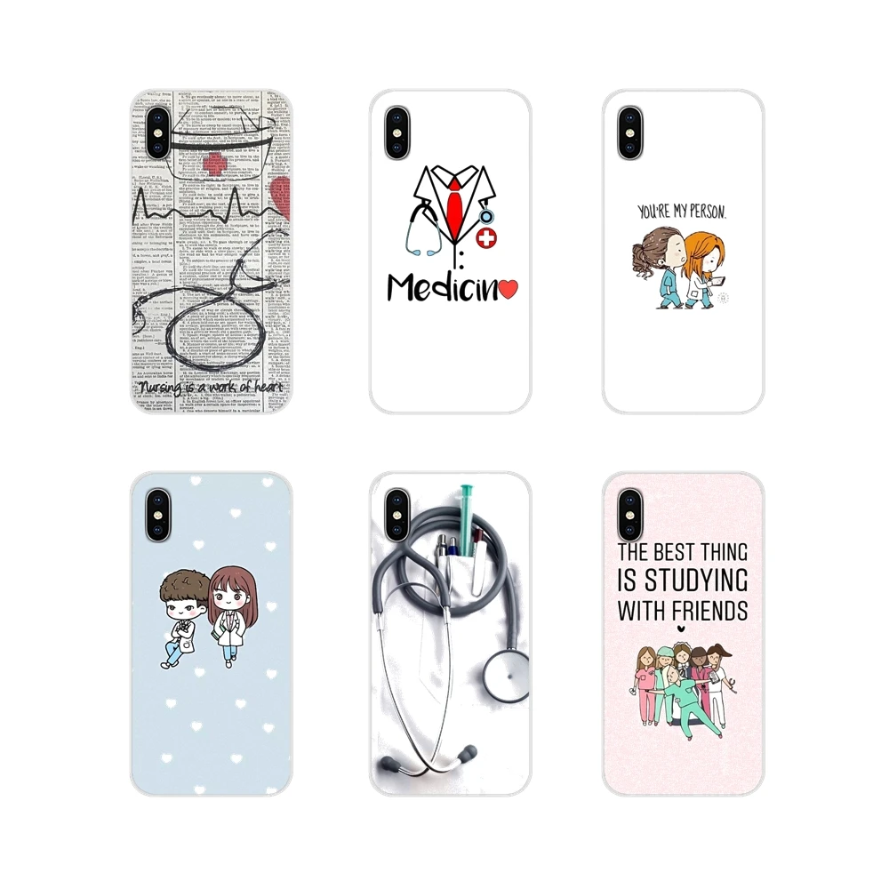 

For Xiaomi Redmi Note 6A MI8 Pro S2 A2 Lite Se MIx 1 Max 2 3 For Oneplus 3 6T Phone Case White angel medical staff Lovely Design
