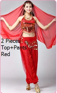 Indische Prinzessin Damen Kostüm Bollywood Bauchtänzerin Kleid Schleier Gr 4446 