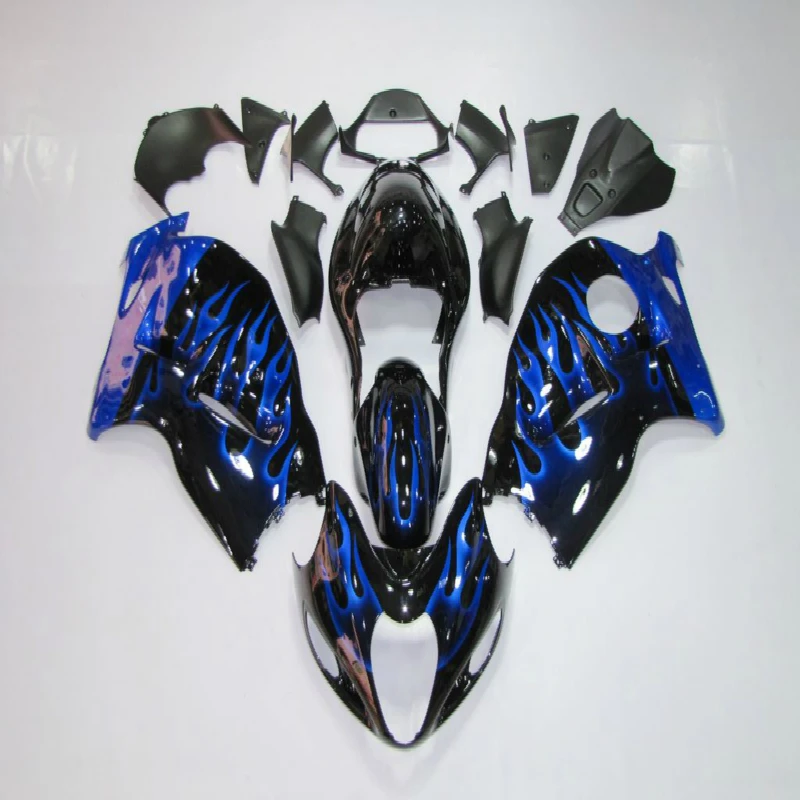 

Body Work Sets Injection Molds Motorcycle Parts Aftermarket Painted Blue For Suzuki Hayabusa GSX1300R 1999-2007 Fairings Kits