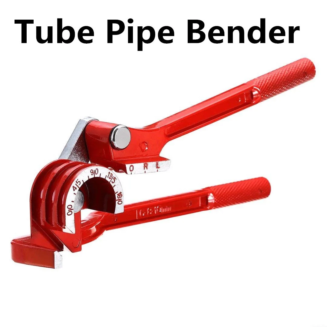 Руководство 3 в 1 180 градусов трубы Бендер и резак 1/" 5/16" 3/" 6 мм 8 мм 10 мм трубы алюминий медь сталь топлива Тормозные линии - Цвет: Tube Pipe Bender