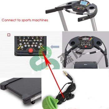 

Silicone High Precise Infrared Fingertip Heart Rate Sensor Monitor Accurate Pulse Rate Meter for Cardio Fitness Equipment