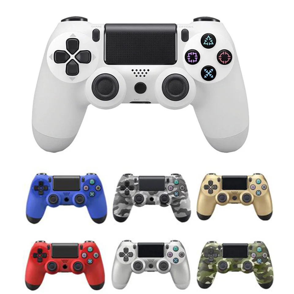 

PS4 Controller Wireless Joystick Bluetooth Gamepad Double Shock Touch Pad Game Controller for Playstation 4/PS4 PRO/PS4 Slim
