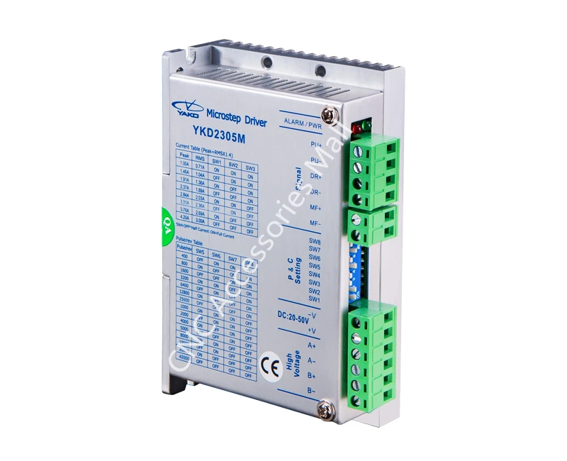 YAKO two-phase stepper motor driver 32bit DSP digital Stepper driver YKD2305M DC20-50V 3A YAKO two-phase stepper motor driver 32bit DSP digital Stepper driver YKD2305M DC20-50V 3A