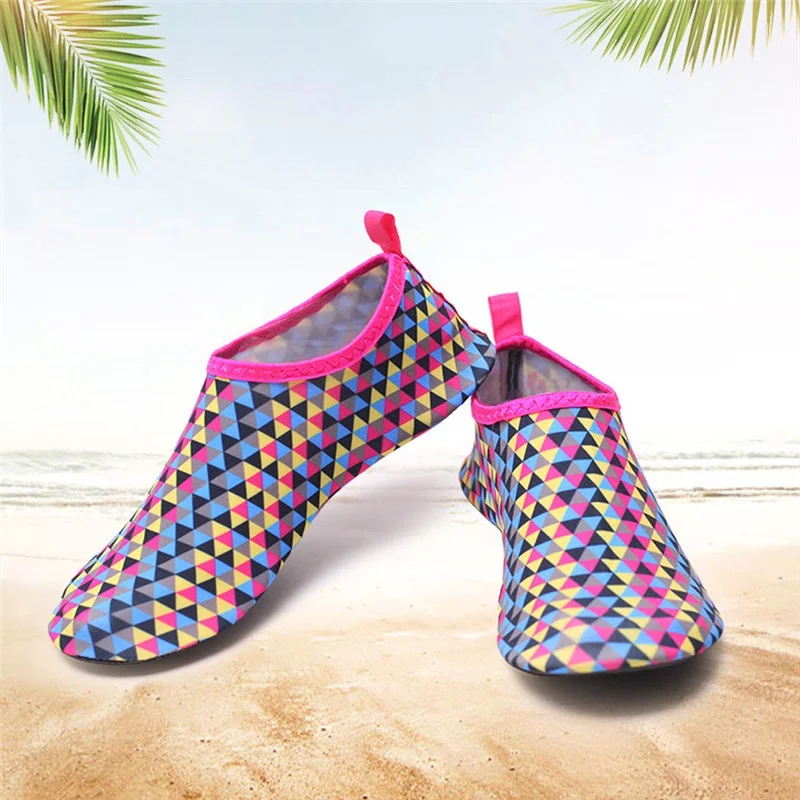 Быстросохнущие дышащие пляжные спортивные противоскользящие плавники для подводного плавания, Снорклинга, дайвинга, серфинга, нескользящая обувь - Цвет: A