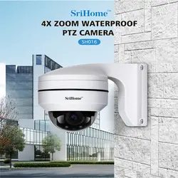 Sricam SH016 наружная водостойкая HD 2.0MP 1080 P 4X купольное приближение камера P2P IP беспроводная камера видеонаблюдения 360 градусов Wifi PTZ