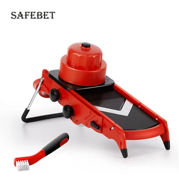 

Kitchen Accessories Vegetable Cutting Machine Mandolin Slice Manual Planer Adjustable Thickness Sliced Fruit and Vegetable Tools