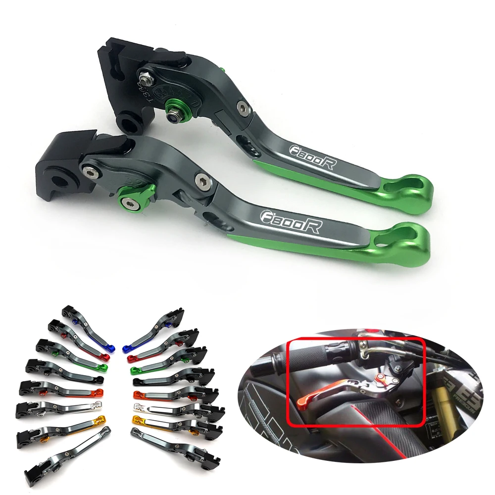

CNC Aluminum Adjustable Motorcycle Brake Clutch Levers Motorcycle Brake Handle For BWM F800R 2009-2016 2010 2011 2012 2013 2014