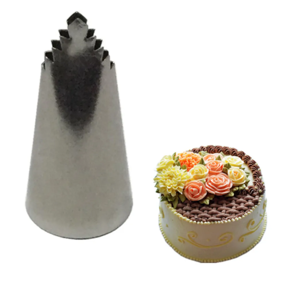 

Russian 3pcs Leaves Nozzles Stainless Steel Icing Piping Nozzles Tips Pastry Tips For Cake Decorating Pastry Fondant Tools