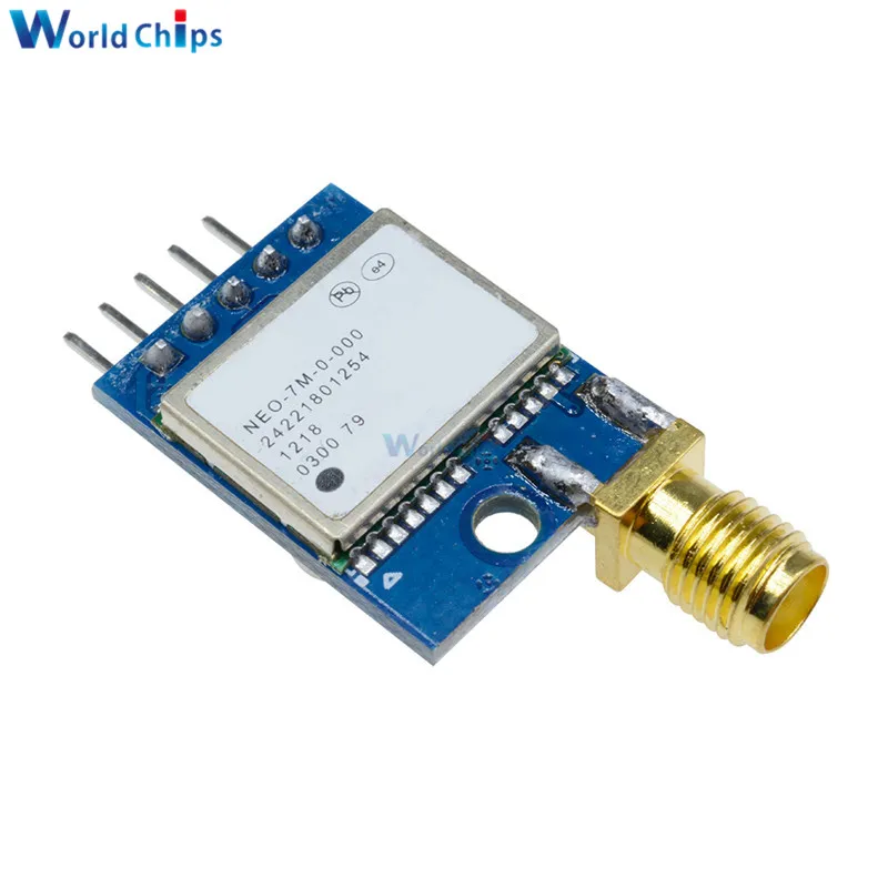 Микроконтроллер для arduino двойной Антенный интерфейс GPS мини NEO 7M EEPROM замены Neo 6M 51