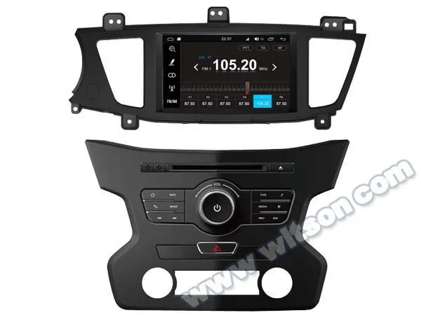 Best 8" Android 8.0 Oreo OS Car DVD Multimedia Navigation GPS Radio for Kia Cadenza 2010-2013 (VG) with Optional Car Play Function 3