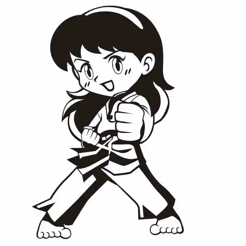 

DCTAL Taekwondo Boxing Club Judo Karate Sticker Kick Boxer Play Car Decal Free Combat Posters Vinyl Striker Wall Decals Decor