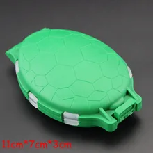 3 шт. 12 отсеков Черепаховые рыболовные коробки Приманка снасти Коробка Для Хранения Чехол Контейнер Карп рыболовные аксессуары