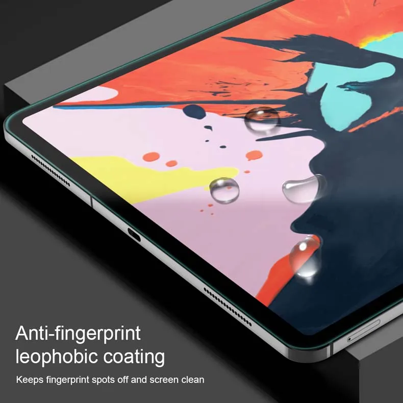 Для iPad Pro 12,9 2018 Защитная пленка для стекла Nillkin H + 0,33 мм 2.5D Взрывозащищенная закаленная стеклянная пленка для iPad Pro 12,9 2018
