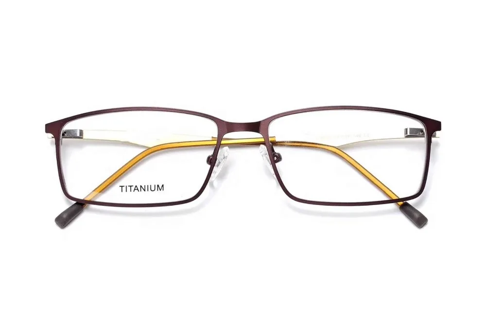 Alloy Glasses Frame Men Ultralight Half rim Myopia Prescription Eyeglasses Male Metal Full Optical Frame Screwless Eyewear P8822 Alloy Glasses Frame Men Ultralight Half rim Myopia Prescription Eyeglasses Male Metal Full Optical Frame Screwless Eyewear P8822