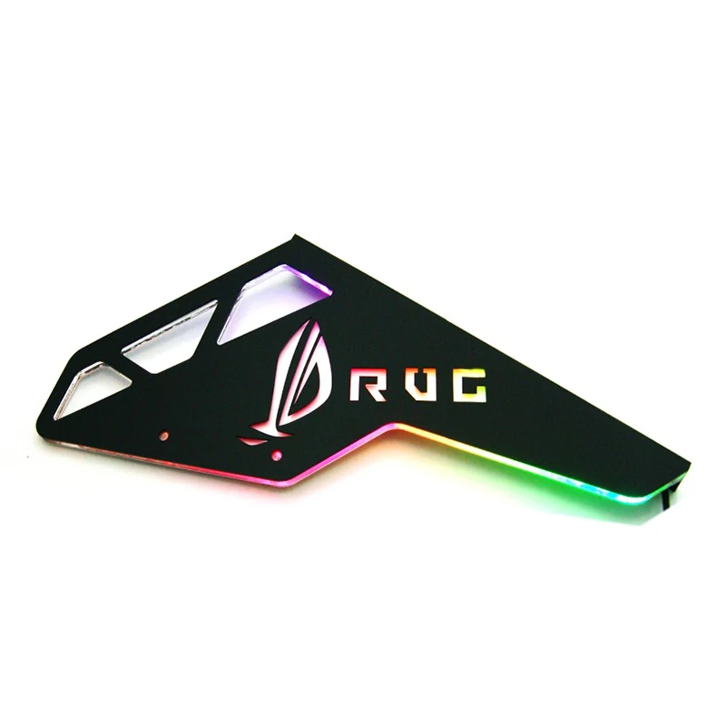 DIY RGB وحة الكترونية معززة حالة دولاب 5 V 3PIN RGB هالة ضوء حامي الجوف نمط ل كوغار قهر PC