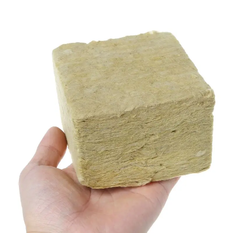 Rockwool кубики гидропоники для выращивания носителя Бесконтактное культивирование
