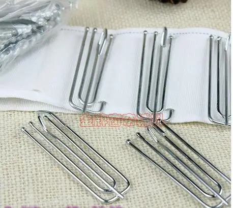 

2015 promotionCurtain Accessories Parts Curtain Cloth Belt Stainless Steel Four Claw Hooks-Long:7cm
