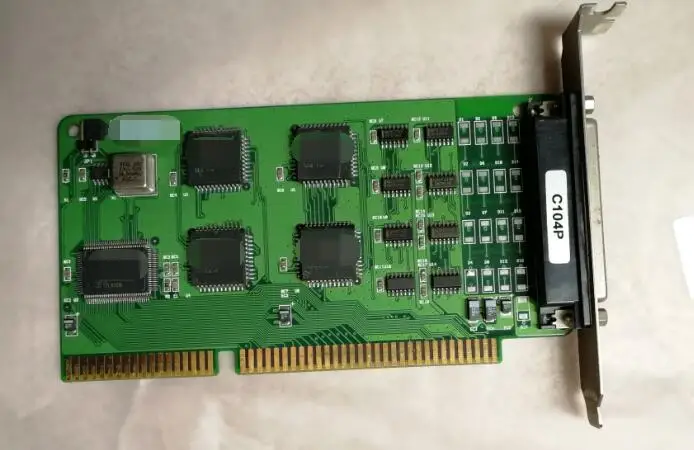 

Very Nice ISA COM Card For C104P RS232 4*Port 4*RS-232 Serial port Card For 486 586 Mainboard ISA Slot industrial Motherboard