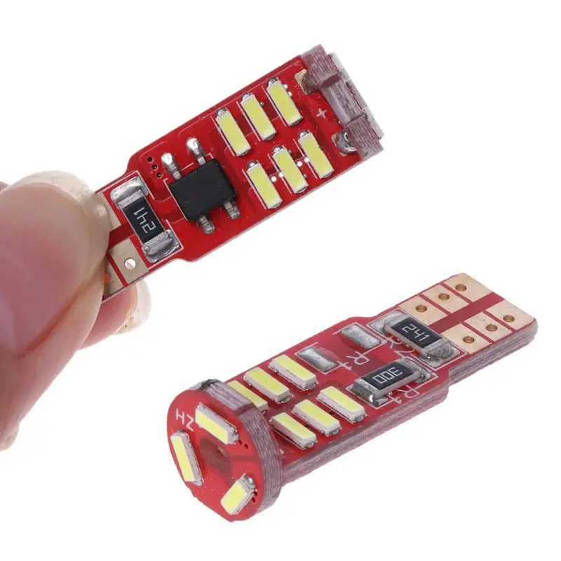 

New CAN-bus Error Free 15-SMD T10 W5W LED 5W5 4014 Marker Light Lamp White