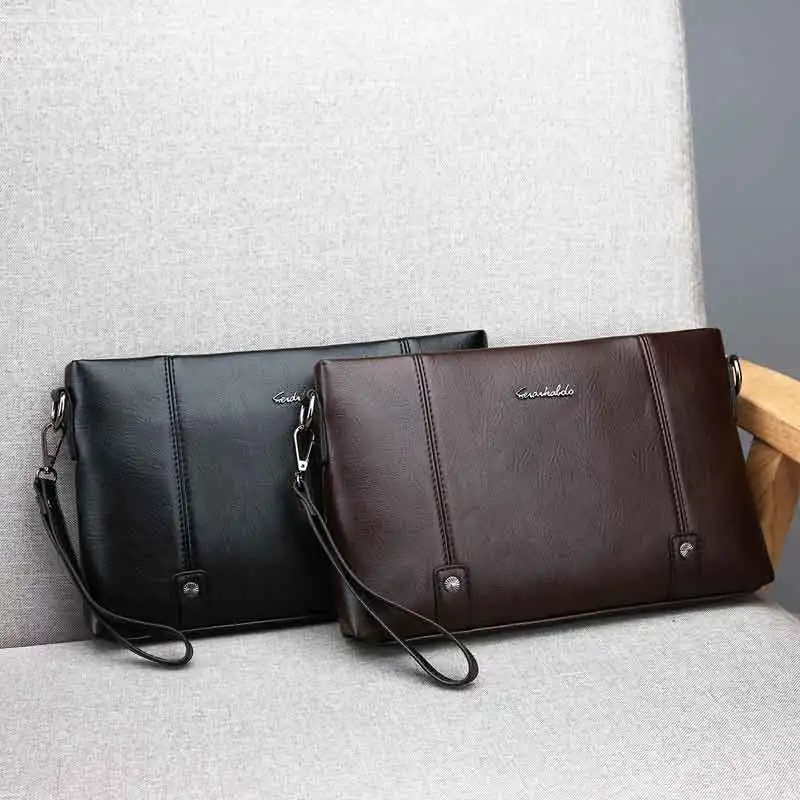 

Men Casual Business Leather Shoulder Messenger Bag Men's Crossbody Male Vintage crossbody ipad Laptop Briefcase Messenger Bags