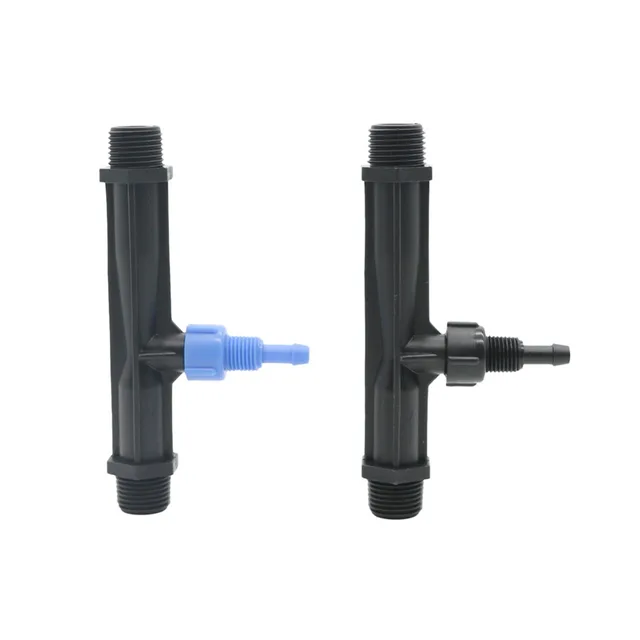 Agriculture Venturi Fertilizer Injector kit with 1/2 Inch to 3/4 Inch Thread Greenhouse Irrigation Fitting Ozone Injector 1 Set 6