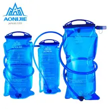 AONIJIE 1L/1.5L/2L/3L PEVA Water Bag Outdoor Cycling Running Foldable Sport Hydration Bladder For Camping Hiking Climbing AONIJIE 1L/1.5L/2L/3L PEVA Water Bag Outdoor Cycling Running Foldable Sport Hydration Bladder For Camping Hiking Climbing