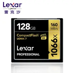 Оригинальный! Lexar Professional 32 Гб 64 128 Compact Flash 160 МБ/с./с. CF карты памяти 1066x UDMA7 VPG-65