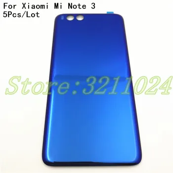 

5Pcs/Lot For XiaoMi Mi Note 3 Note3 Battery Case Bateria Back Case Cover Replacement For XiaoMi Mi Note 3 Mobile Accessories