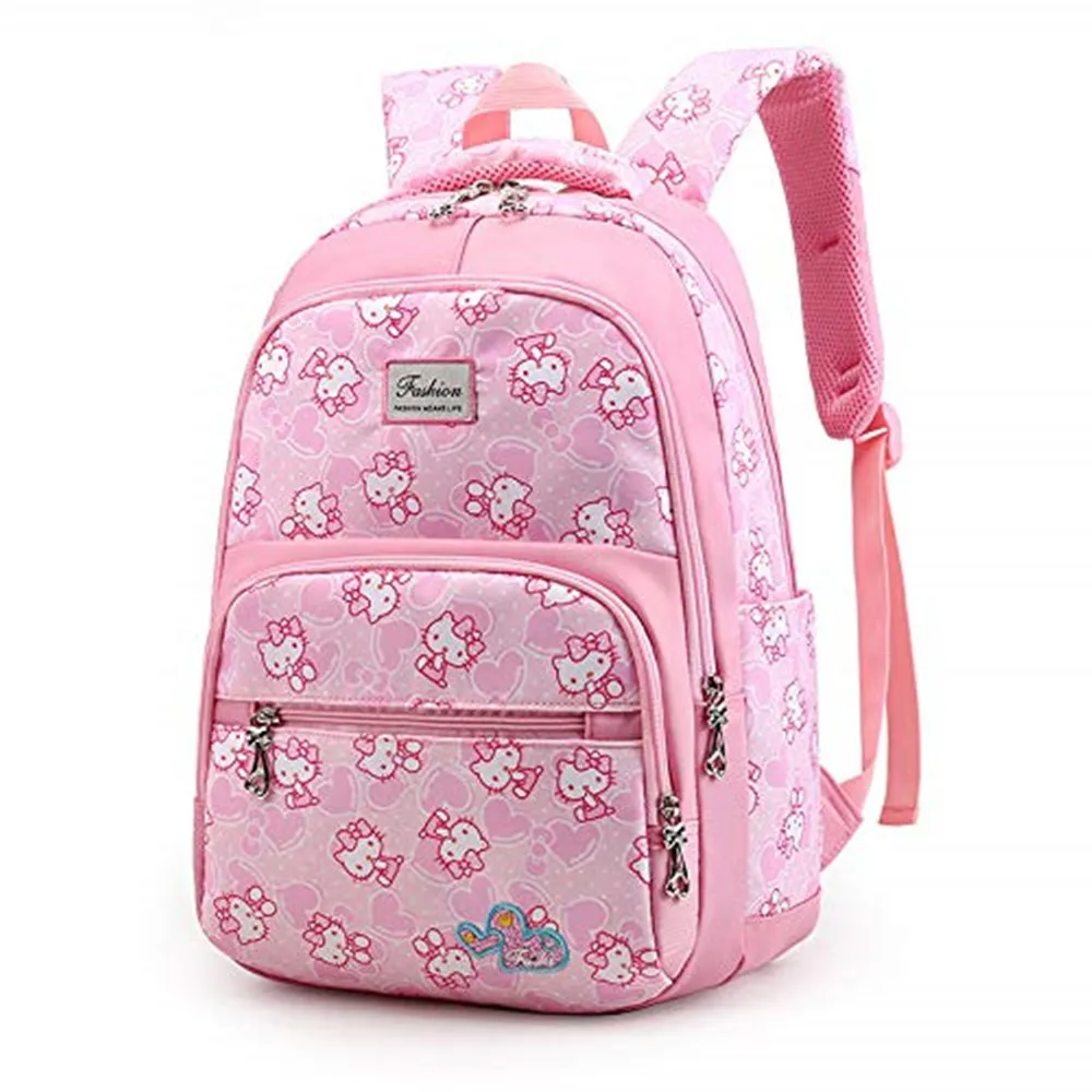 

New Hello kitty primary school bag children's backpack XK-6122