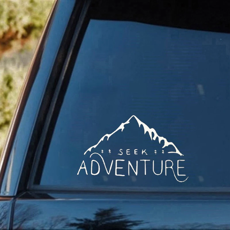 Adventure Car Decal Explore Car Window Sticker