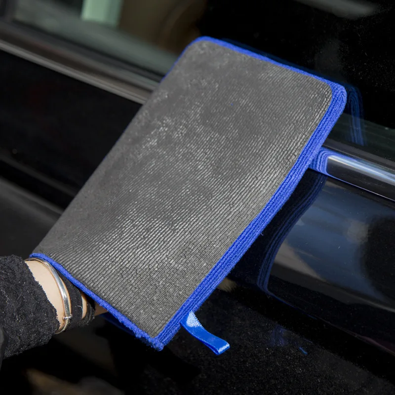 Автомобильная глиняная ткань Губка из микрофибры коврик глиняная ткань авто Уход Очищающее полотенце для автомойки Волшебная глина бар Mitt