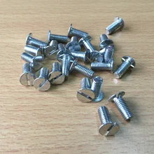 Высокое качество 6 мм(M6), цвета в ассортименте, винты с плоской головкой для подставка для торта с ручками замены нижний винт