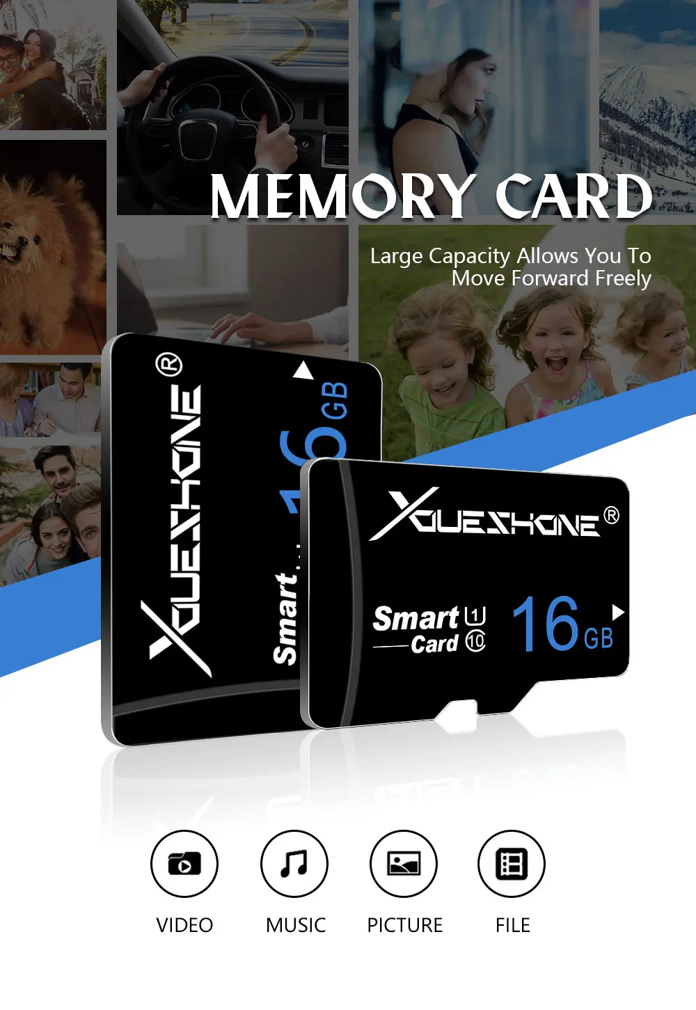 Горячая Распродажа карта памяти micro sd 8GB 16GB 32GB класс 10 tarjeta micro sd 32GB Cartao de memoria 64GB 128GB TF/micro sd карта+ адаптер