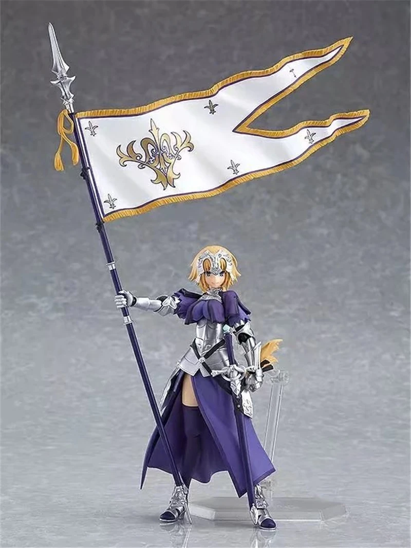 Fate Grand Order Жанна д 'Арк линейка фигурка Figma 366 игрушки 14 см