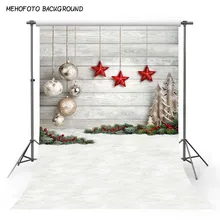 MEHOFOTO Рождество снег земля деревянная стена фотографии фоны индивидуальные фотографические фоны для фотостудии