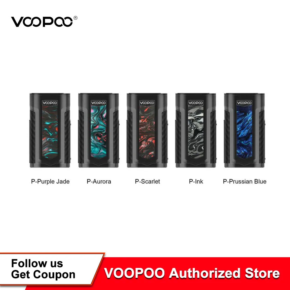 VOOPOO X217 бокс мод 217 Вт вейп Мод US GENE чип питается от 18650 20700 21700 батареи электронные