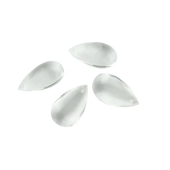 

50pcs/Lot , Clear COLOR, 38mm Pear/Tear Drop, Crystal Chandelier Pendant For DIY Curtain , Chandelier Parts