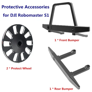 

Protective Accessories for DJI Robomaster S1 Aluminum Alloy Protective Wheel/Front Bumper/Rear Bumper Robomaster S1 Accessories