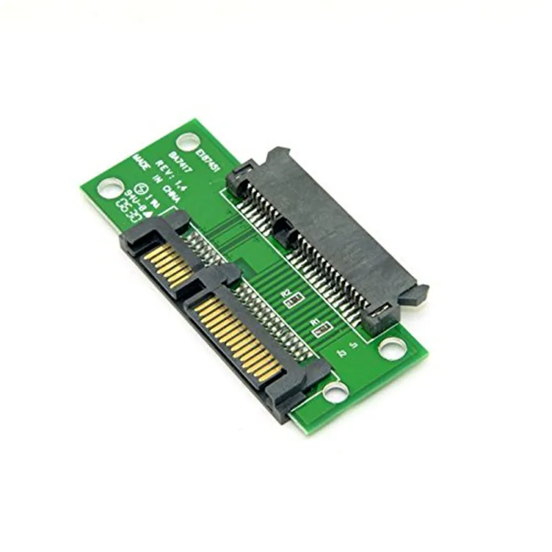 SATA 22Pin адаптер Папа-мама 3 5 &quotи 2 дюймов 7 + 15 штекер на 22P Женский удлинитель |