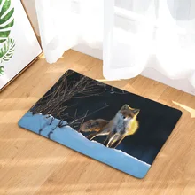 CAMMITEVER дикие животные лиса печати коврики ванная комната пол кухонные коврики 40x60 см 50x80 см