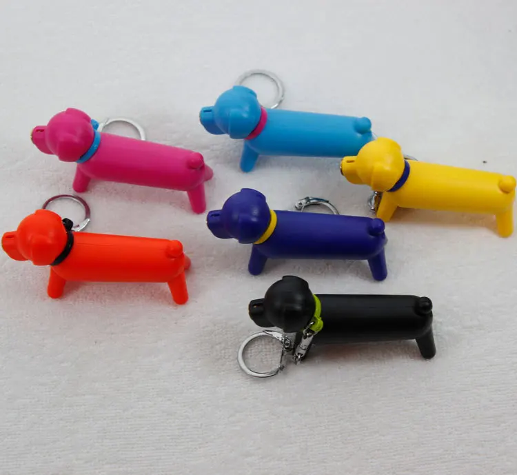 Free Shipping 5pcs/lot Cute Dog Women's lighter butane gas cigarette