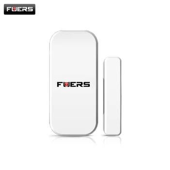 

FUERS 433MHz Wireless Door Magnetic Sensor Detector For G18 G19 Touch Keypad Panel GSM PSTN WG11 WIFI Home Security Alarm System