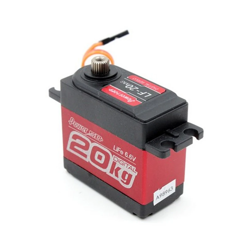 Оптовая продажа 1 шт. 100% оригинальная мощность HD LF-20MG 20 кг цифровой сервопривод HM