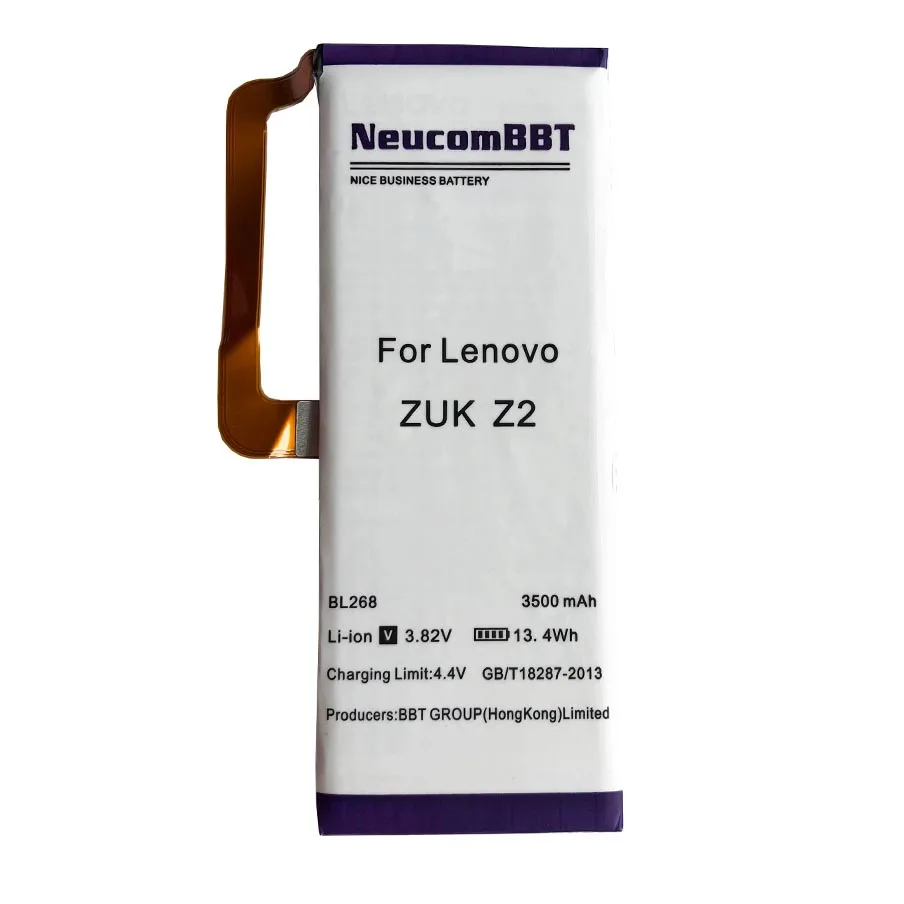 

battery BL268 for Lenovo zuk Z2 zuk Z2131 phone BL 268 battery Neucombbt